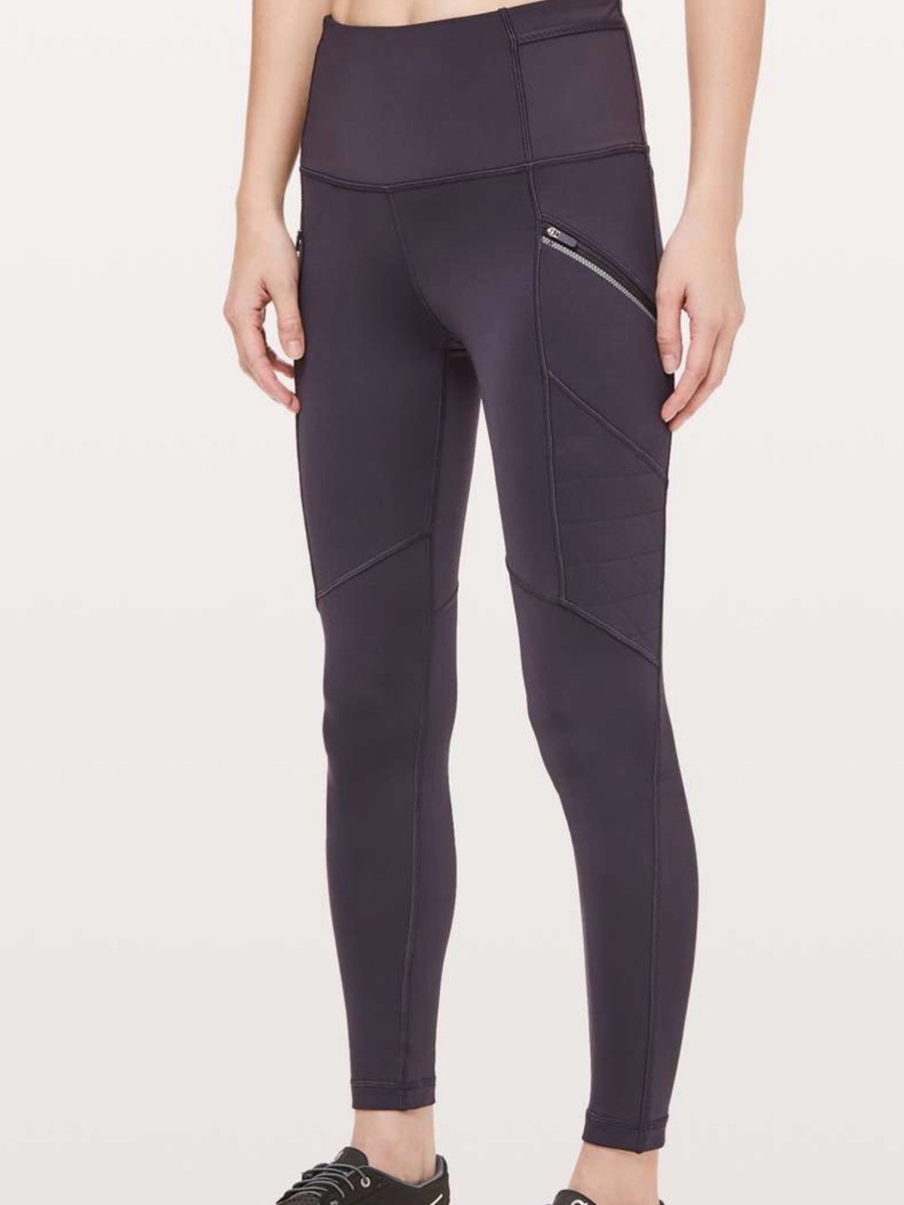 Lululemon Toasty Tech Tight II fleeced leggings run hike outdoor winter warm